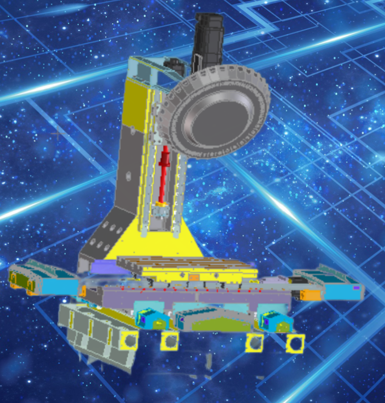 FEM structural analysis of a HALLERBS machine